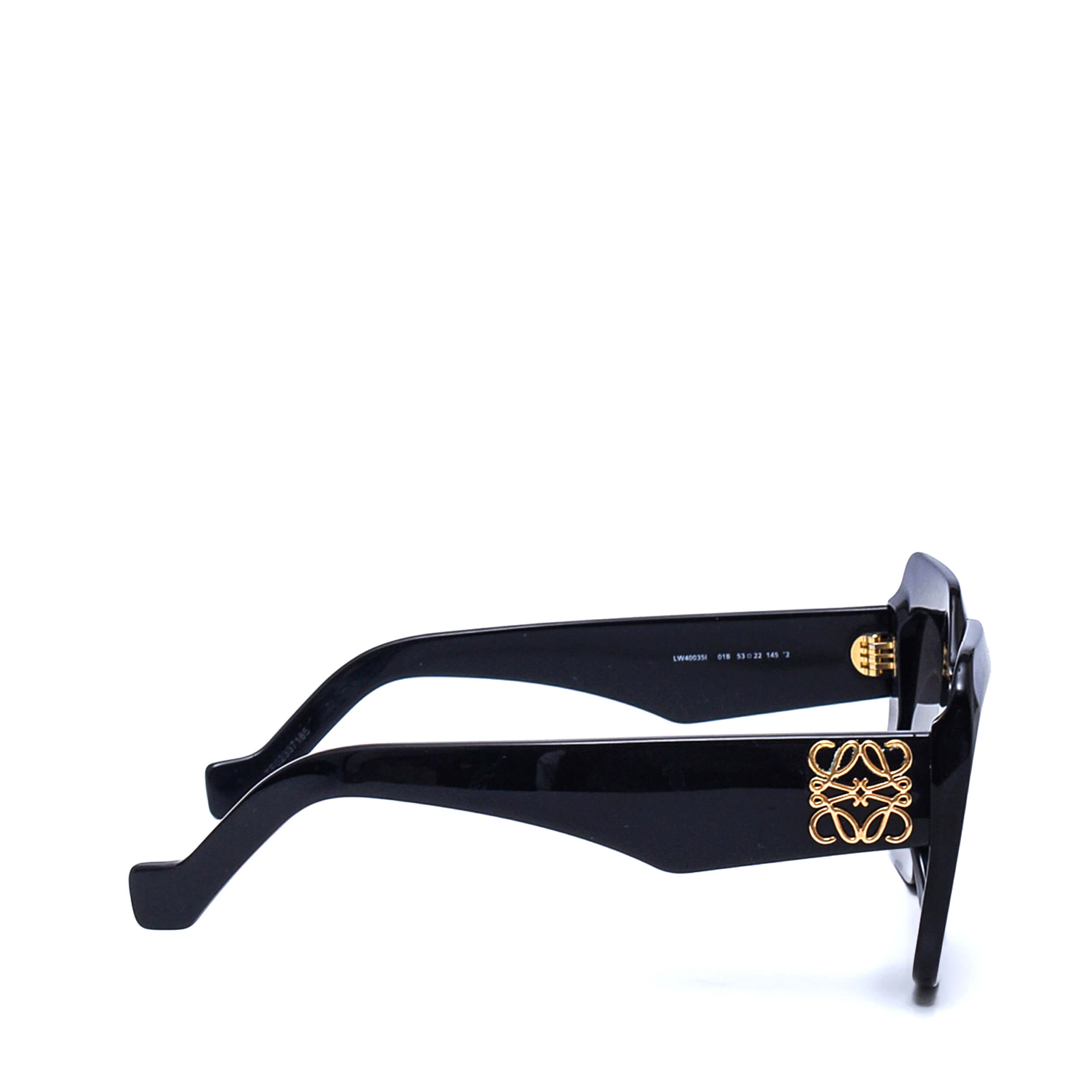 Loewe - Black Retro Screen Sunglasses